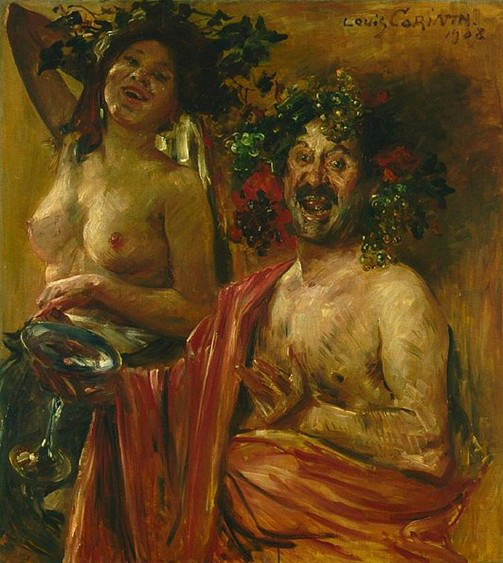 Lovis Corinth Bacchantenpaar